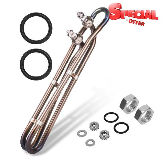 Dgqtrx 5.5kw 240v Hot Tub Heater Element Replacement for Balboa Spa Heater Element for Swimming Pools or Spas Electric Heater