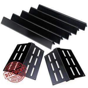 Boloda 17.5" Porcelain Steel Flavorizer Bars Replacement for Weber Genesis 300 Genesis E/EP-310 E330 EP-330 Genesis S-310 E330 (with Front Control Knobs)