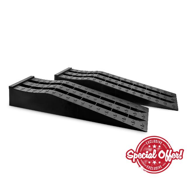 HOXWELL Portable Car Ramps for Oil Changes High Lift