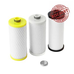 Water Filter For Aq-5300r 3-Stage Under Counter Replacement Filter Cartridges.