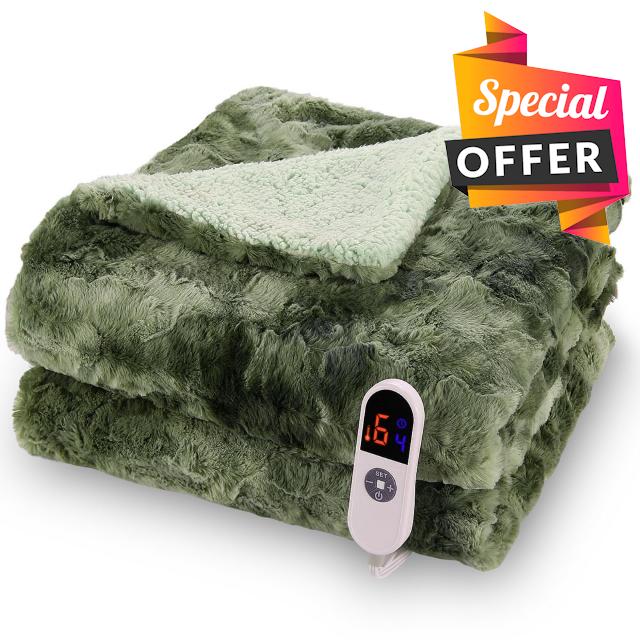 Electric Blanket Throw 50" x 60"