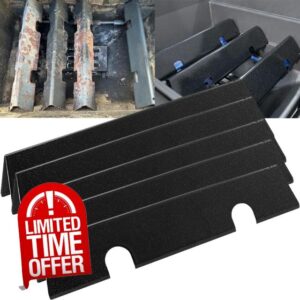 7636 Upgraded 15.3-Inch Flavorizer Bars for Weber Spirit II E310 Spirit 300 310 Series Grills w/Front-Control 16GA Thick Porcelain Steel Heat Plate Replacement Part (Top Porcelain-7636 II 5pack)