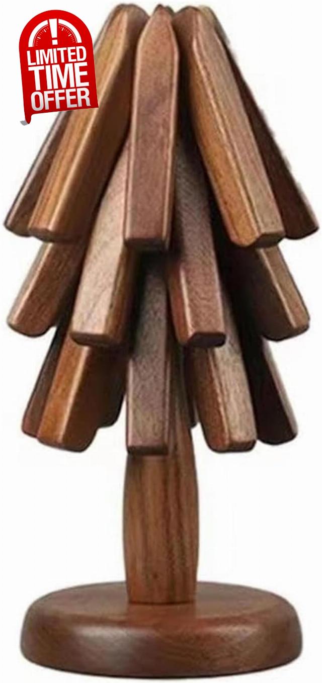 Tree Shape Trivet Set