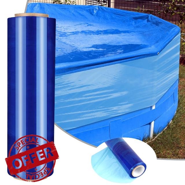 Winter Cover Sealer for Above Ground Pool Covers - Ultra Long 16'' × 1049ft for Above Ground Windproof Stretchable