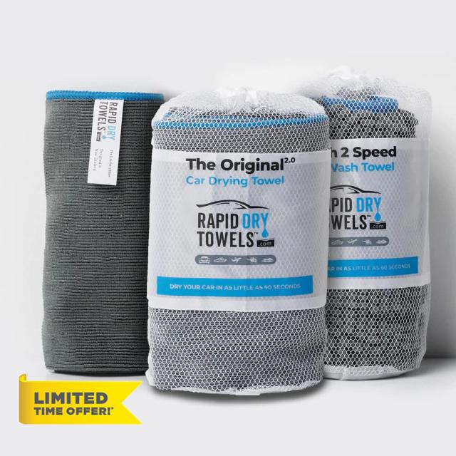 SR1 Performance Rapid Dry Towels Wash and Dry Bundle - The Original 2.0 Drying Towel