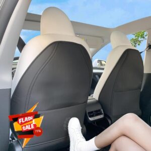 Uxcer Tesla Model 3/Y Seat Back Protector Kick Mats
