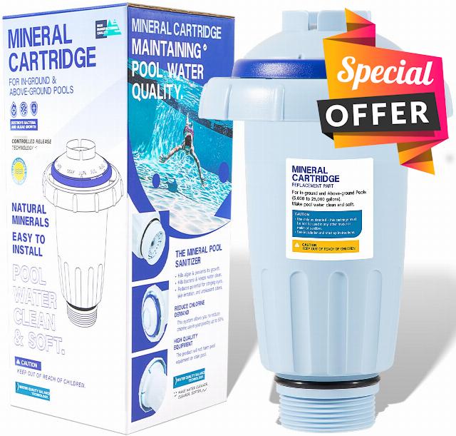 Replacement for Nature2 Express Mineral Cartridge W28175 for Pool Sanitizers
