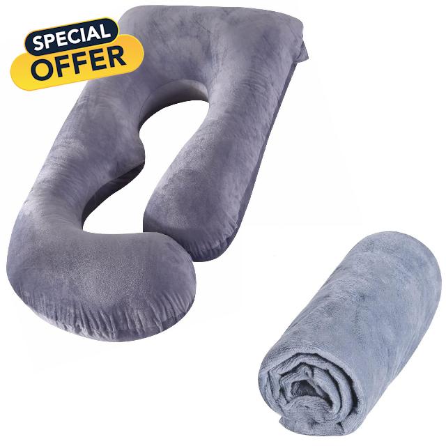 BATTOP Pregnancy Pillow Cover