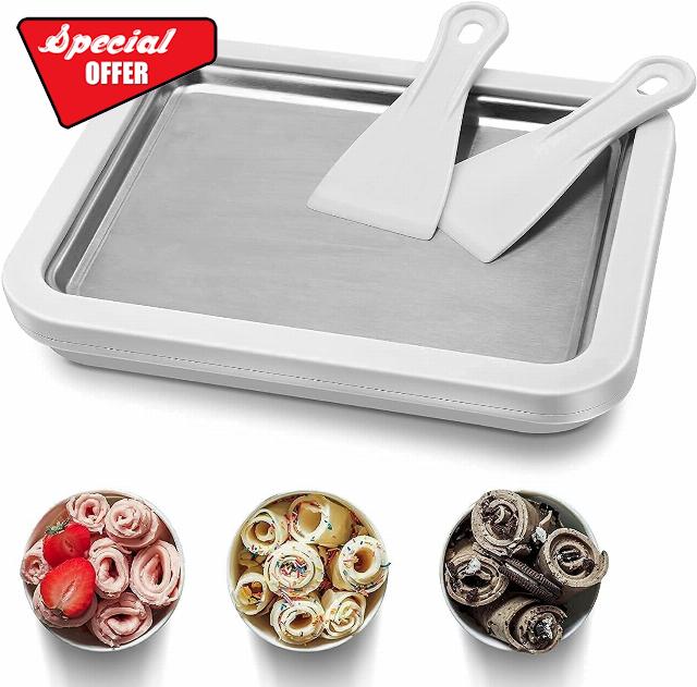 Roller Ice Cream Maker - Stainless Steel - Family Size