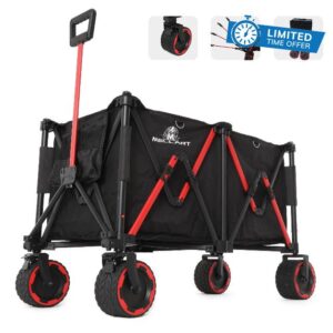 Mellart Beach Cart - Foldable Wagon Cart with Unparalleled Color Scheme