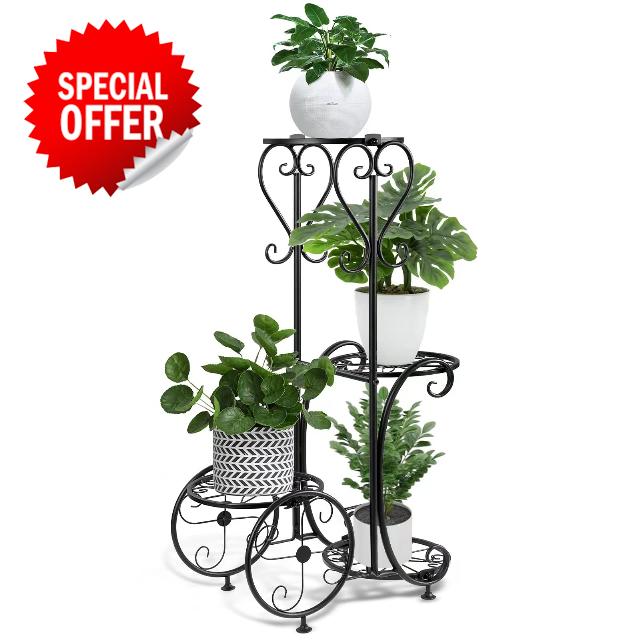 BLOODONUS Metal Plant Stand Indoor