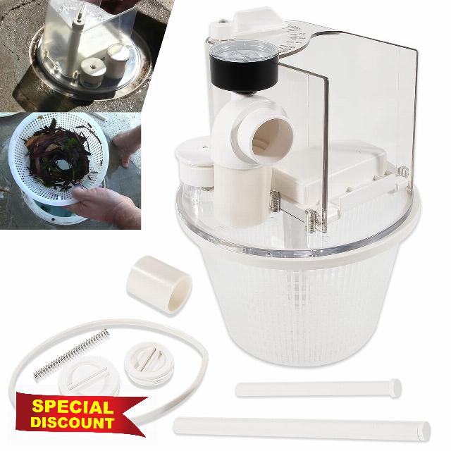 johntruck Replace for R211100 Vac-Mate Pool Cleaner Dispenser Box/Multi-Function Vacuum Skimmer Attachment Replacement