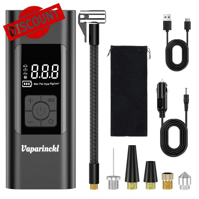 Vaparinckl Tire Inflator Portable Air Compressor