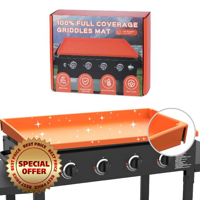 ERABAY 36" Silicone Griddle Mat for Blackstone
