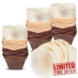 Gejoy 300 Pcs Cupcake Liners Paper Baking Cups Baking Muffin Cupcake Holders Cupcake Wrapper Muffin Tins Cups for Party
