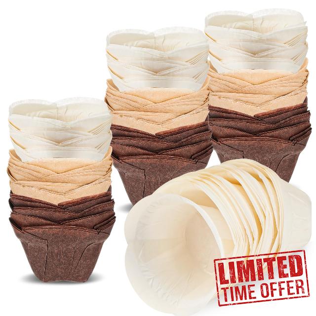 Gejoy 300 Pcs Cupcake Liners Paper Baking Cups Baking Muffin Cupcake Holders Cupcake Wrapper Muffin Tins Cups for Party
