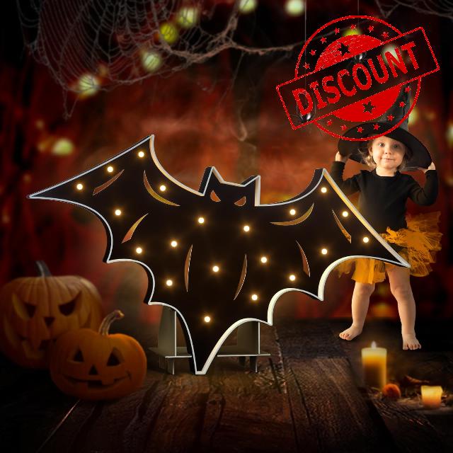 imprsv Bats Halloween Decorations