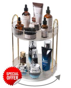 Asayuee 360 Rotating Makeup Organizer
