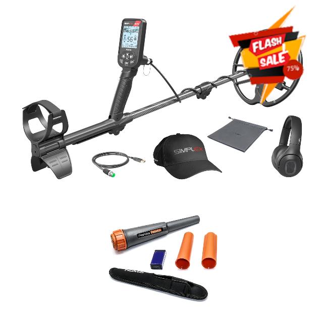 Nokta Simplex Ultra WHP Metal Detector Set (Metal Detector + Pinpointer)