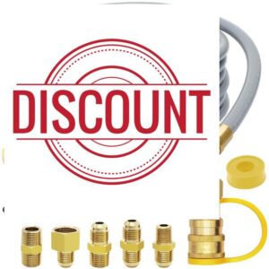 GardenNow 18FT 3/8" ID Natural Gas Hose