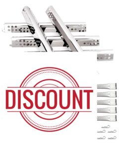 Rocfan Grill Replacement Parts for Charbroil Performance 5 Burner Barbecue Gas Grill Replacement Parts for Char-Broil 2 Burner and 4 Burner