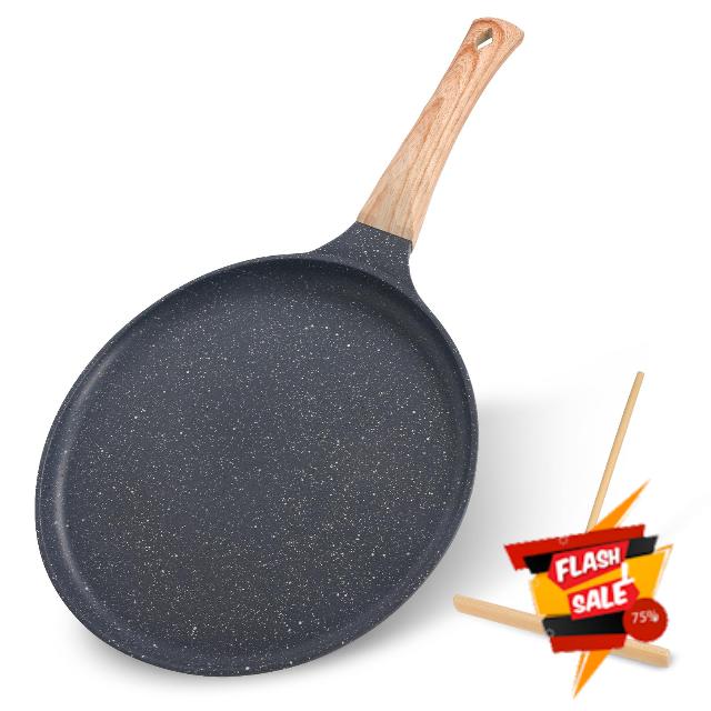 ferokls Nonstick Crepe Pan with Spreader
