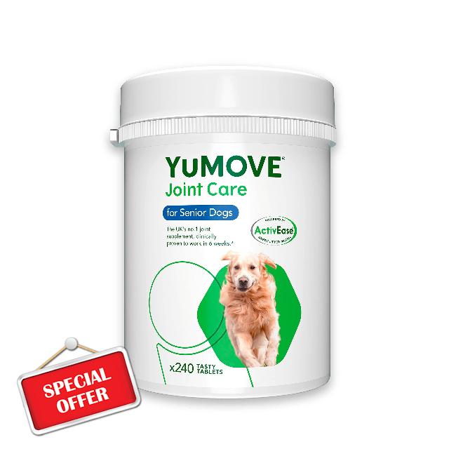 YuMOVE Senior Dog | High Strength Joint Supplement for Older