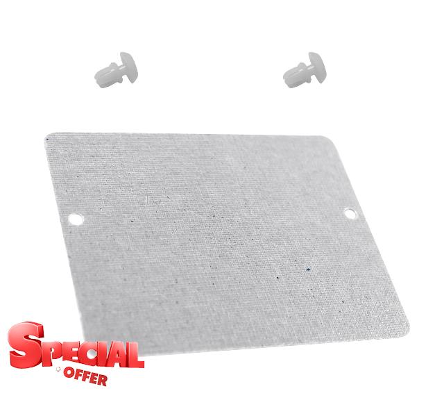 savone WB34X21271 Waveguide Cover for GE Microwave Replacement with WB03X27704 Locking Button Pin