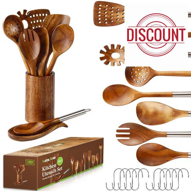 Wooden Spoons for Cooking