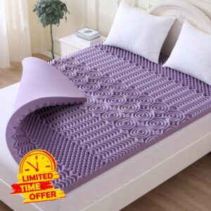 MUXHOMO 3 Inch Memory Foam Mattress Topper