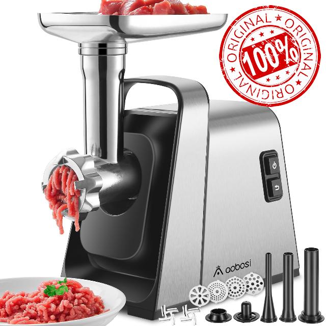 AAOBOSI Meat Grinder Electric