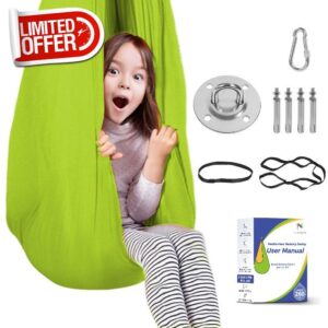 Neoformers Sensory Swing for Kids Indoor Outdoor & Hardware