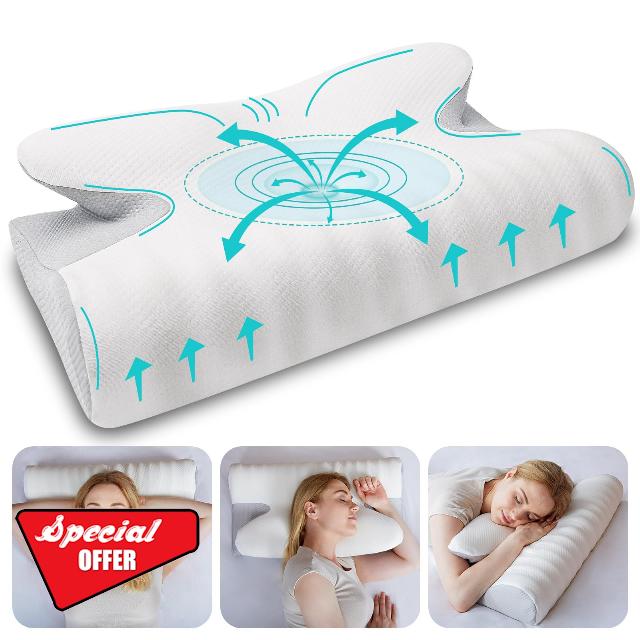 Hearvo Cervical Memory Foam Pillow