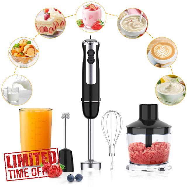 Immersion Blender 5 in 1 Hand Blender