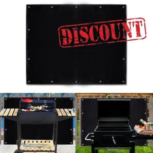 Tugaizi Heat Shield Behind The Grill Heat Shield Mat for Deck Fence