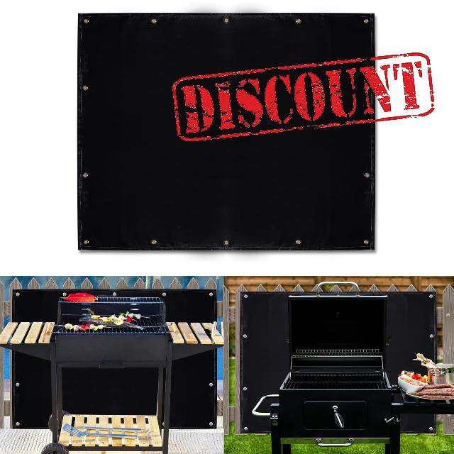 Tugaizi Heat Shield Behind The Grill Heat Shield Mat for Deck Fence