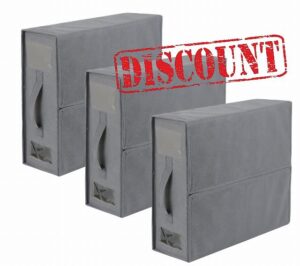 3 Pack Bed Sheet Organizers and Storage