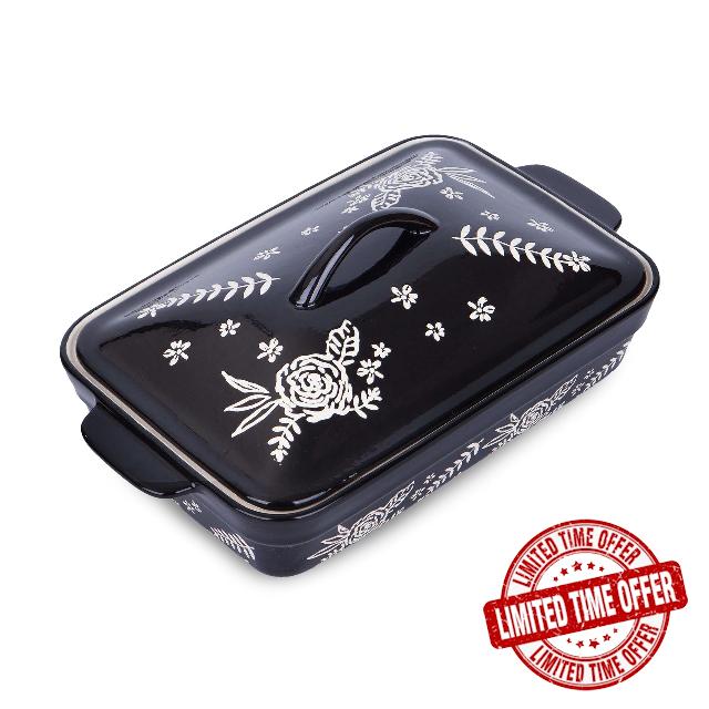 Wisenvoy Casserole Dish With Lid Casserole Dishes For Oven Baking Dishes For Oven Ceramic Casserole Dish Baking Dish