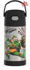 THERMOS FUNTAINER 12 Ounce Stainless Steel Vacuum Insulated Kids Straw Bottle