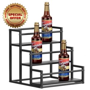 ZGO 3 Tier Coffee Syrup Rack for Coffee Bar
