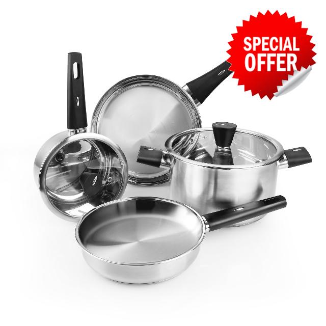 Meythway Pots and Pans Set Nonstick
