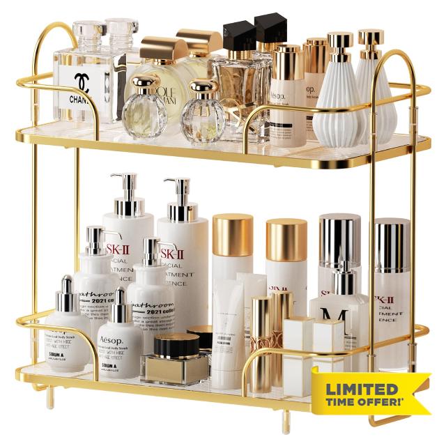 Oifecsie Bathroom Counter Organizer Countertop Storage
