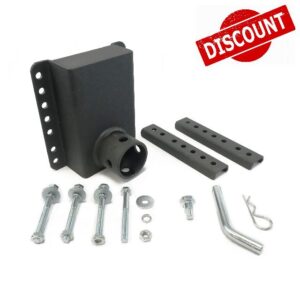 Trailer Valet JX Bracket Kit for TVJX5-S - Wrinkle Black Powder Coated