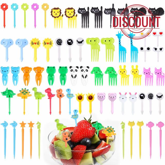 SEANSDA 212PCS Food Picks for Kids