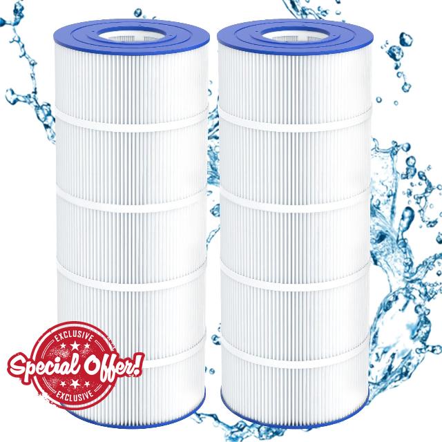Beckacher 2 Pack PA120 Pool Filter Compatible with Hayward C1200