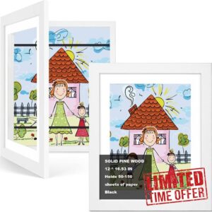 GHEZZI 11.8x16.7 Kids Art Frame