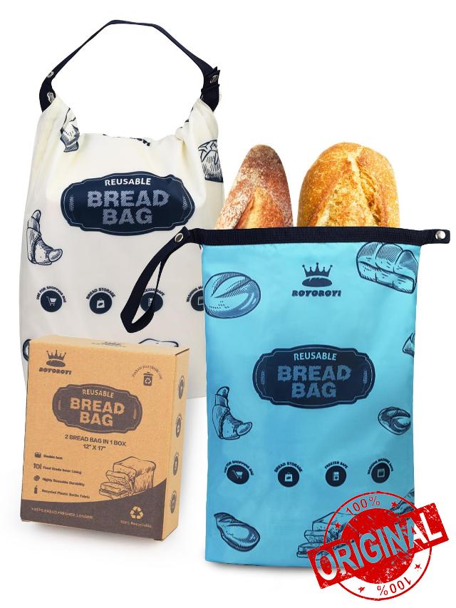 Royoroyi Bread Bags for Homemade Bread