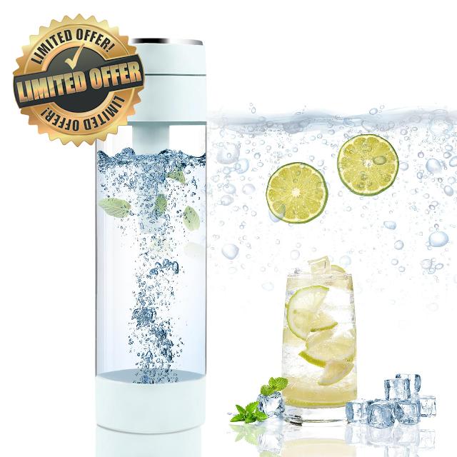 Portable Sparkling Water Maker,Soda Maker Machine for Home,Carbonated Water Machine No Electricity