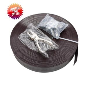 Evecad 246ft x 0.15ft Chain Link Fence Privacy Tape