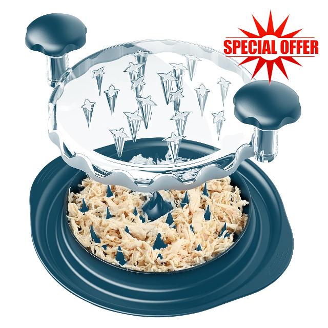 Chicken Shredder Lakeber Pro Chicken Breast Shredder Tool Twist with Clear Cover
